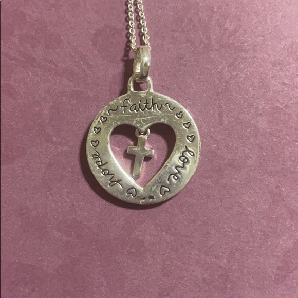 Floating Cross (925) - Picture 4 of 4